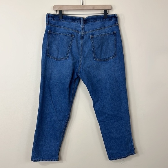 High rise “slouchy” straight leg jeans - Picture 4 of 6